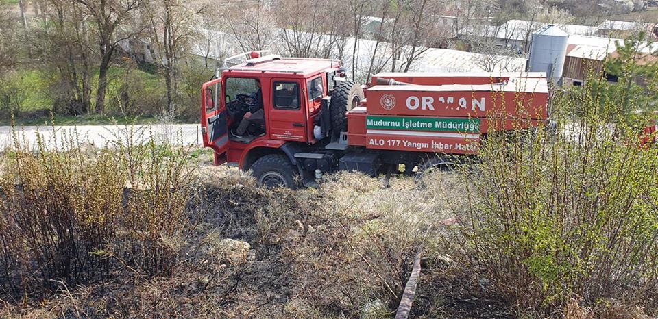 EKİPLER HEMEN MÜDAHALE ETTİ