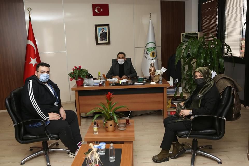 ERAY'DAN RASİM BAŞKANA ZİYARET