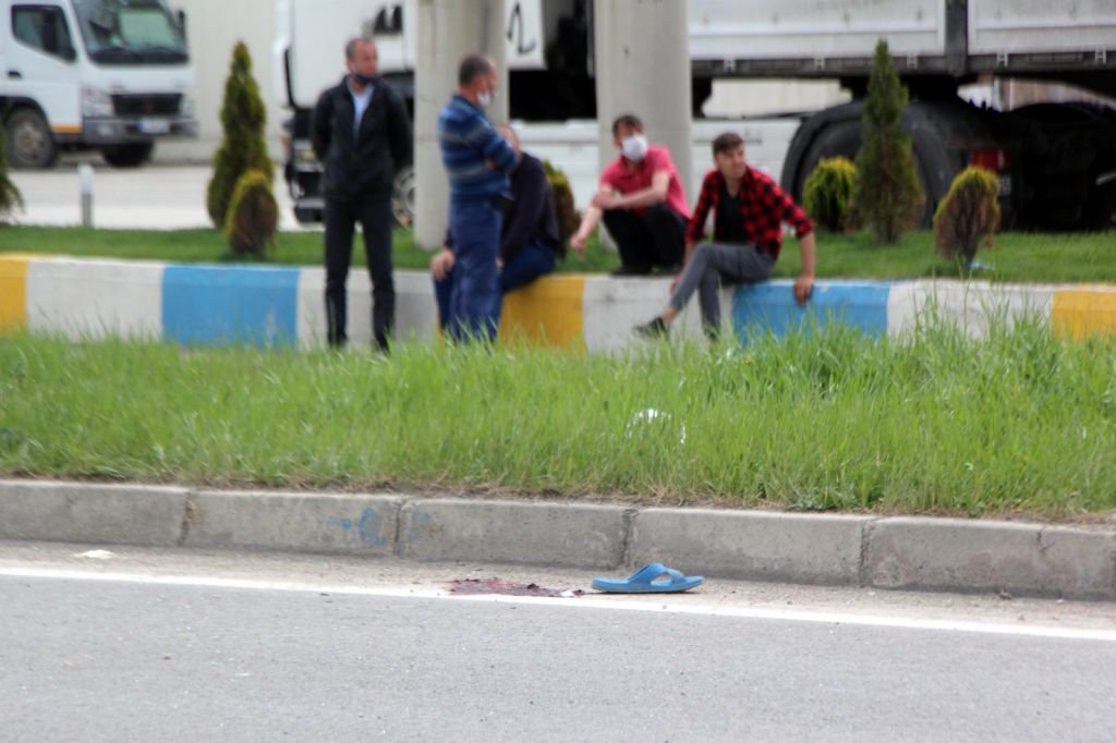 SÜRÜCÜLER BİRBİRİNİ SUÇLADI