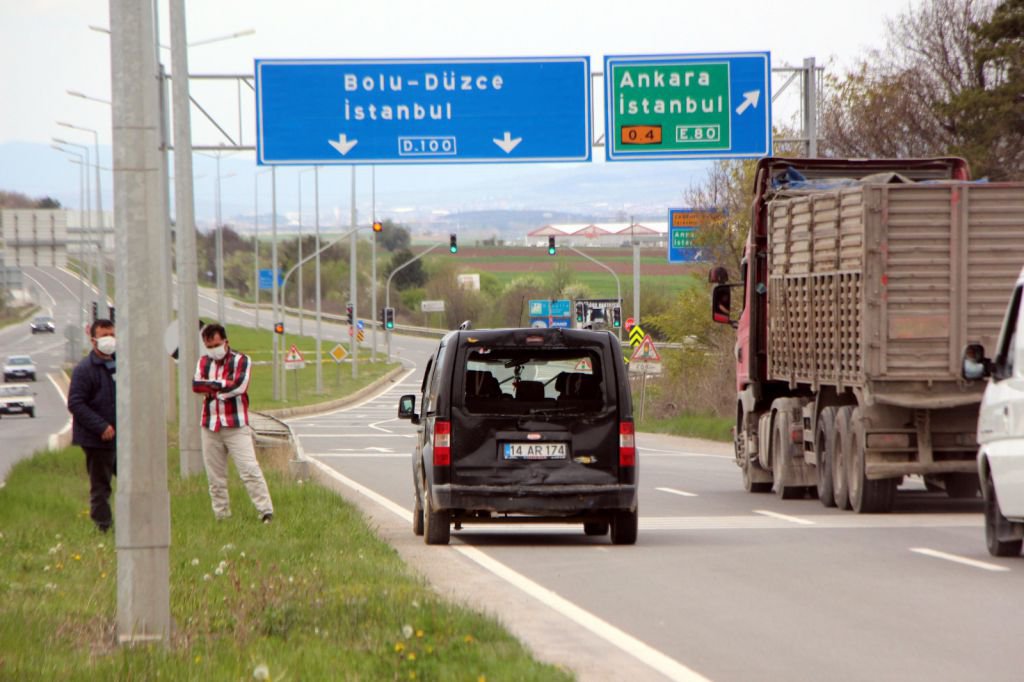 SÜRÜCÜLER BİRBİRİNİ SUÇLADI