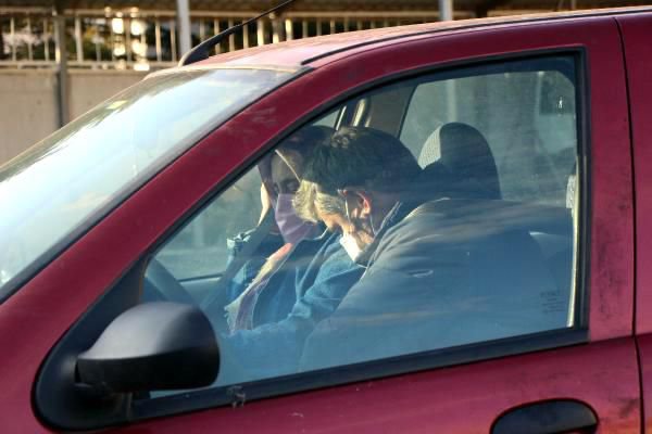 GÜNLER SONRA OTOMOBİLİNE KAVUŞTU