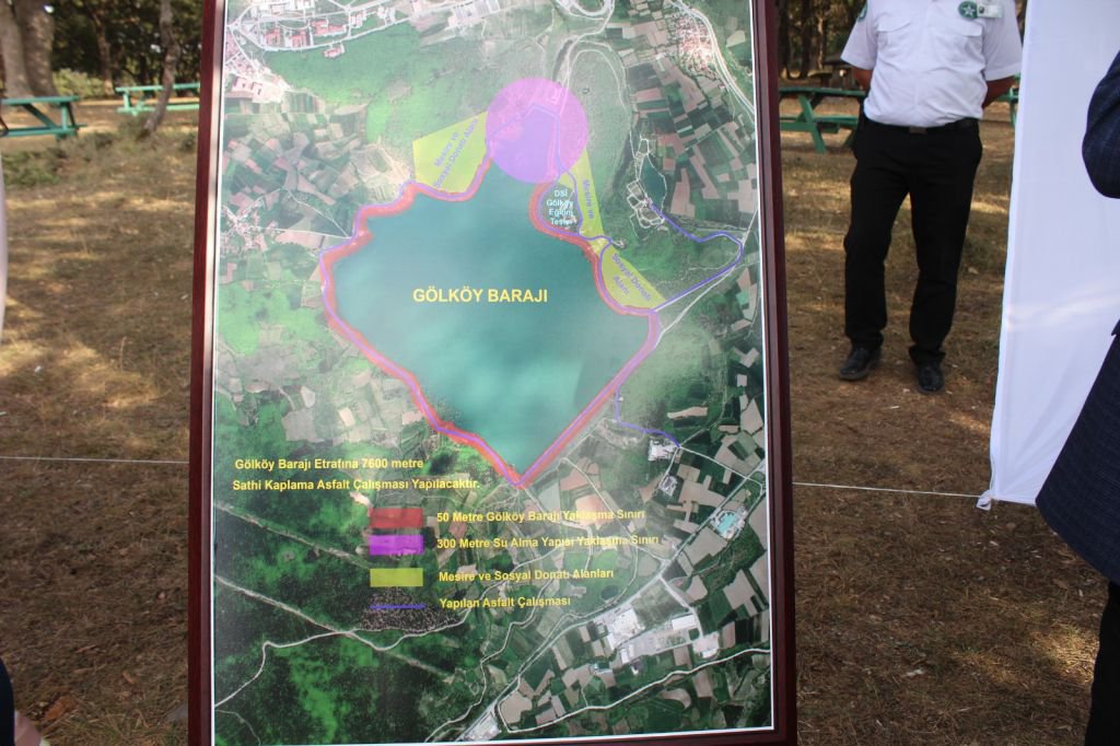 METİN, ÇALIŞMALARI YERİNDE DENETLEDİ..