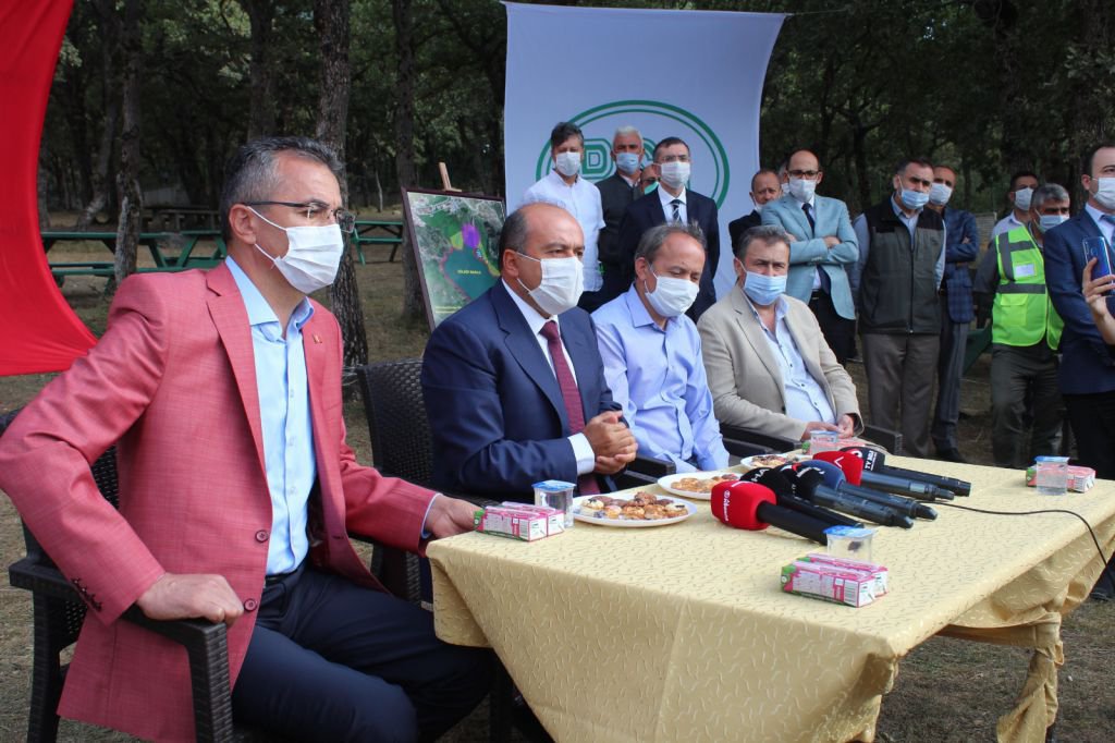 METİN, ÇALIŞMALARI YERİNDE DENETLEDİ..