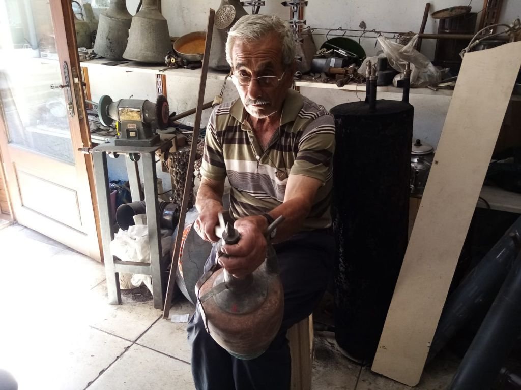 İŞTE BOLU'NUN SON KALAYCISI