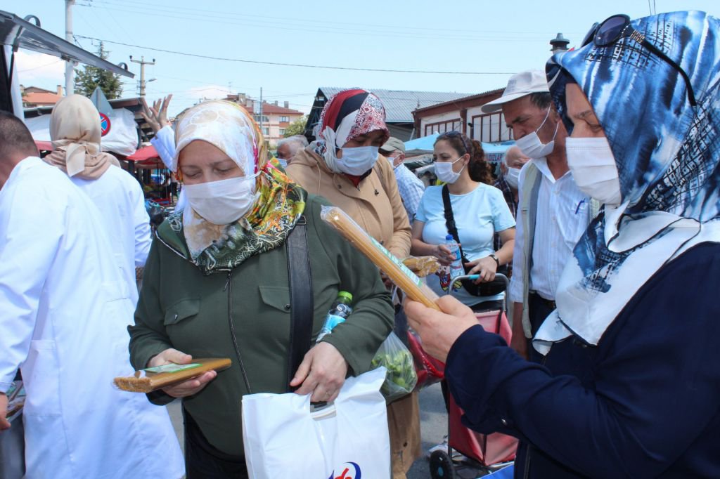 'IZA' BUĞDAYI ESNAFA TEK TEK TANITILDI