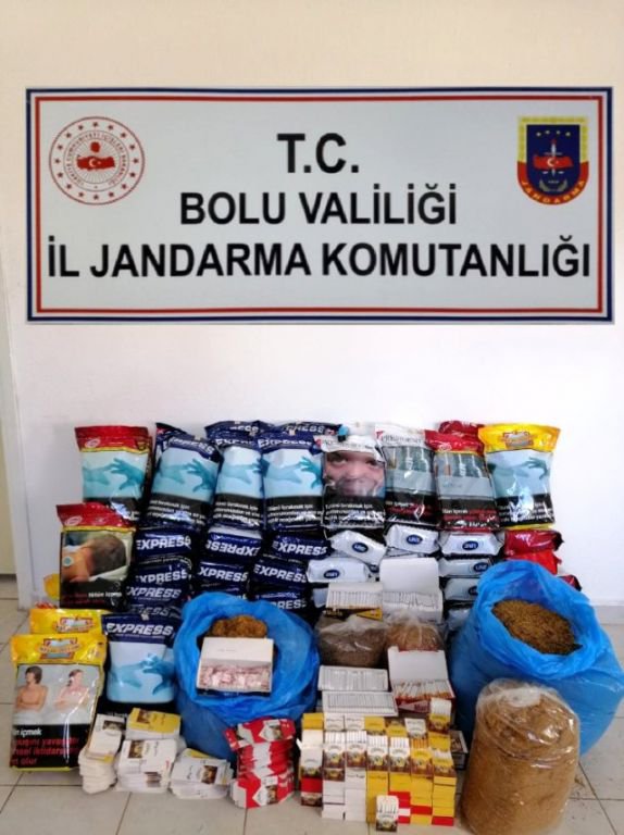 KAÇAKÇI SUÇÜSTÜ YAKALANDI