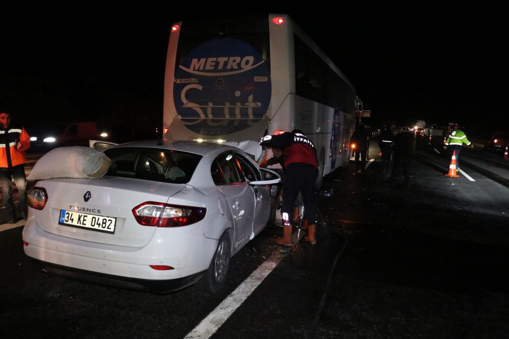 KAZADAN KAÇARKEN KAZA YAPTI !