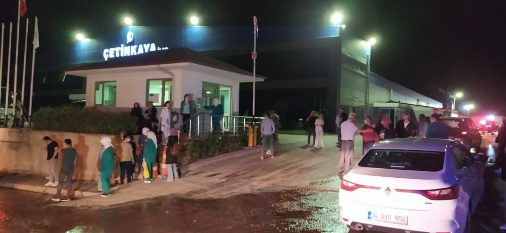 ORGANİZE SANAYİDE KORKUTAN PATLAMA