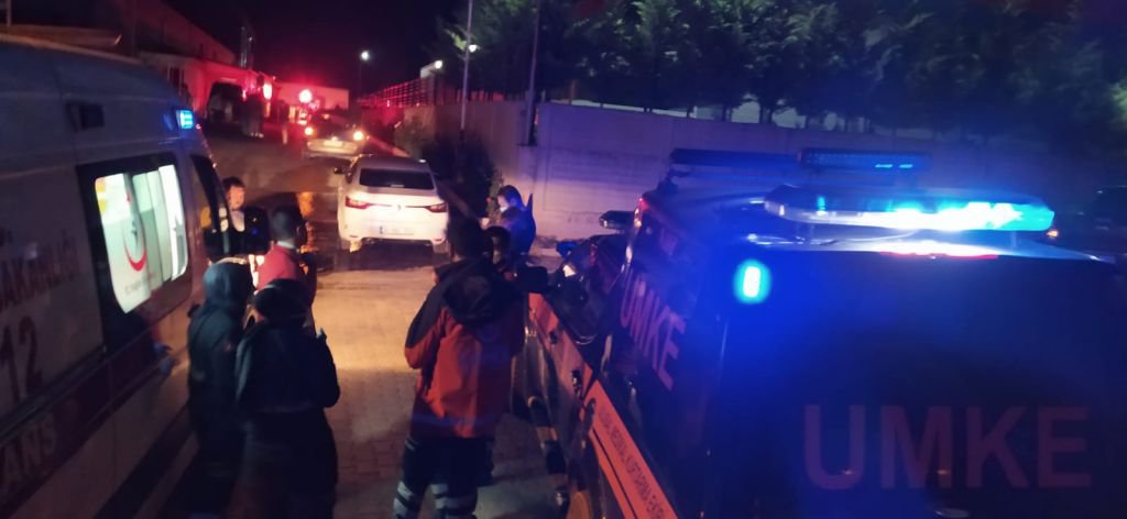 ORGANİZE SANAYİDE KORKUTAN PATLAMA