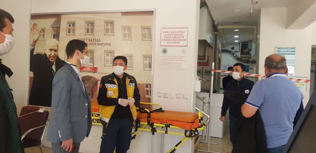 SAĞLIK PERSONELİNE BAYRAM ZİYARETİ..