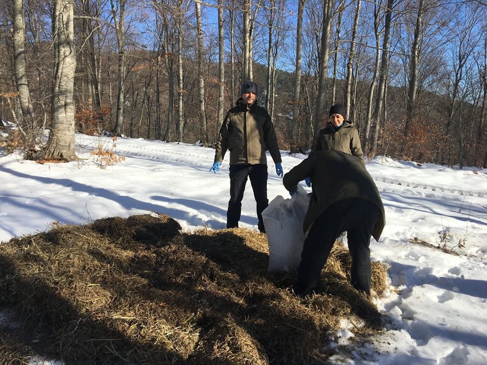 YABAN HAYVANLARI AÇ KALMASIN