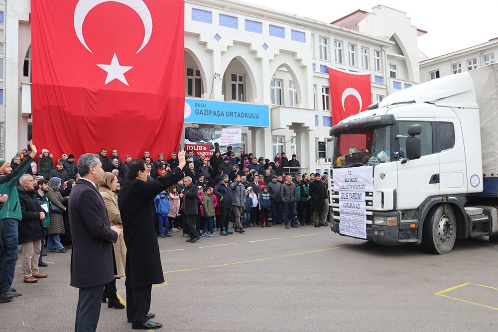 YARDIM TIRLARI YOLA ÇIKTI
