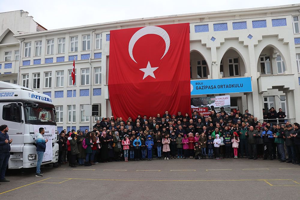 YARDIM TIRLARI YOLA ÇIKTI