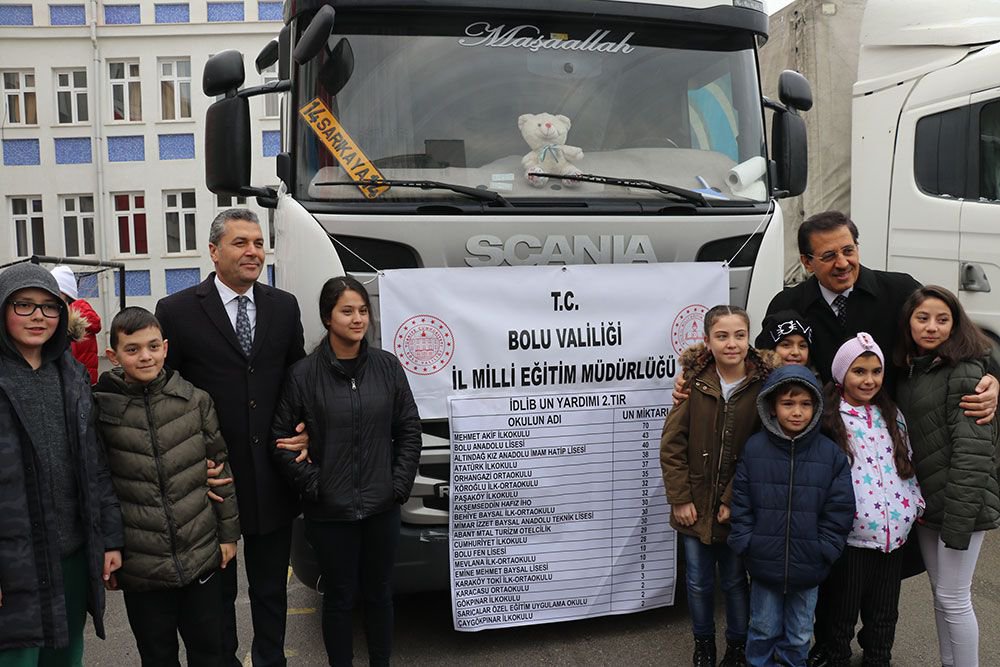 YARDIM TIRLARI YOLA ÇIKTI