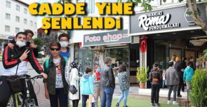 CADDEDE RENKLİ GÖRÜNTÜLER