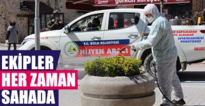 ÇALIŞMALARA DEVAM...