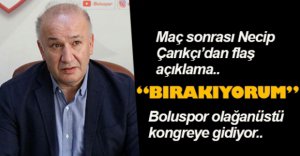 ÇARIKÇI'DAN FLAŞ AÇIKLAMA !