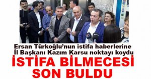 CHP'DE İSTİFA BİLMECESİ SON BULDU