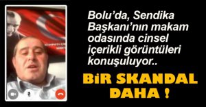 ÇİRKİN BİR SKANDAL DAHA !