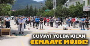 CUMAYI YOLDA KILAN CEMAATE MÜJDE