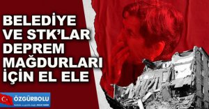 DEPREMZEDELER İÇİN EL ELE