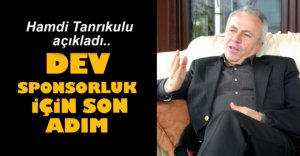 DEV SPONSORLUK İÇİN SON ADIM