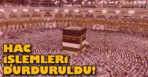 DİYANET HAC İŞLEMLERİNİ ERTELEDİ