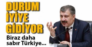 DURUM İYİYE GİDİYOR
