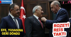 EFE, YUVASINA GERİ DÖNDÜ