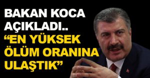 EN YÜKSEK ÖLÜM ORANINA ULAŞTIK