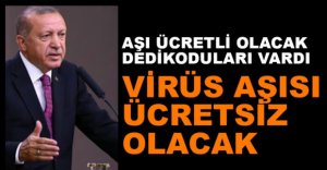 ERDOĞAN'DAN AŞI AÇIKLAMASI