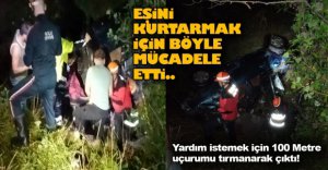 YARALI HALDE UÇURUMU TIRMANDI