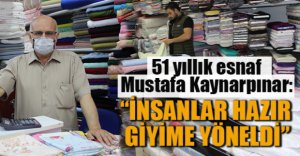 "ESKİSİ KADAR TÜKETİM YOK"