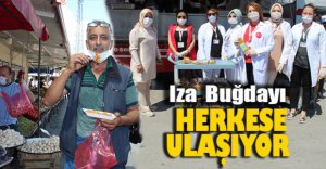 'IZA' BUĞDAYI ESNAFA TEK TEK TANITILDI