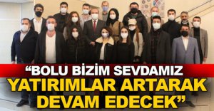 FATİH METİN BOLU BASININI AĞIRLADI