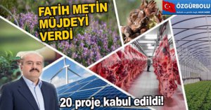 FATİH METİN MÜJDEYİ VERDİ