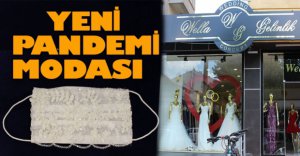 GELİN VE DAMATLARDA YENİ PANDEMİ MODASI
