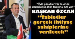 "GERÇEK İHTİYAÇ SAHİPLERİNE VERECEĞİZ"
