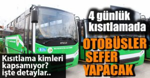 HALK OTOBÜSLERİ ÇALIŞACAK
