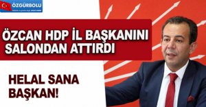 HDP İL BAŞKANINA ÖZCAN ENGELİ