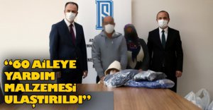 HÜKÜMLÜ AİLELERİNE YARDIM YAPILDI