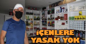 İÇENLERE YASAK YOK