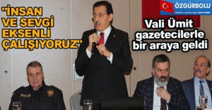 "İNSAN VE SEVGİ EKSENLİ ÇALIŞIYORUZ"