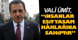 "İNSANLAR EŞİT YAŞAM HAKLARINA SAHİPTİR"