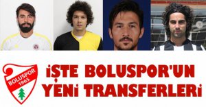 İŞTE BOLUSPOR'UN YENİ TRANSFERLERİ