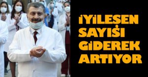 İYİLEŞEN SAYISI KATLANARAK ARTIYOR