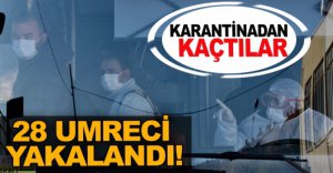 KAÇAK UMRECİLER YAKALANDI