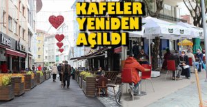KAFE VE RESTORANLAR AÇILDI