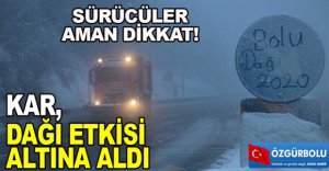 SÜRÜCÜLER AMAN DİKKAT