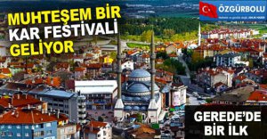 KAR FESTİVALİ GELİYOR